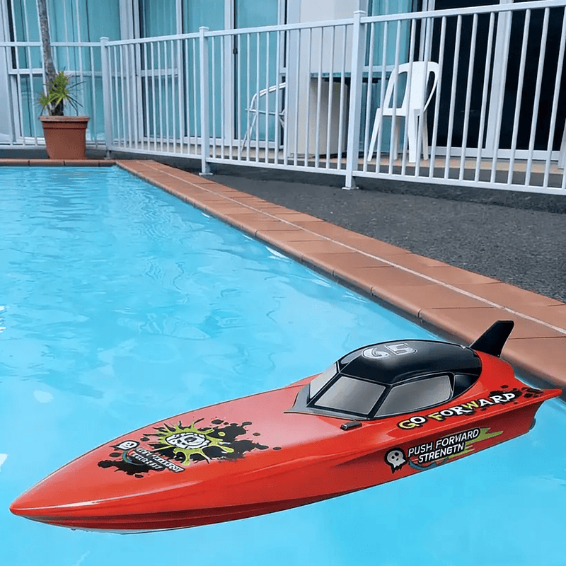 dealonline.co.nz dealonlinenz Racing Boat - 74CM Large Size RC High-Powered 74cm Large RC Racing Boat With 2 4G Remote