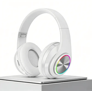 dealonline.co.nz dealonlinenz WHITE- Wireless bluetooth Headset Headphones Foldable Stereo Earphones LED Super WHITE- Wireless bluetooth Headset Headphones Foldable Stereo Earphones LED Super