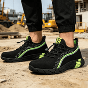 Steel Toe Summer Work Shoes Anti Piercing Lightweight Sneakers Hiking Shoes – view 2
