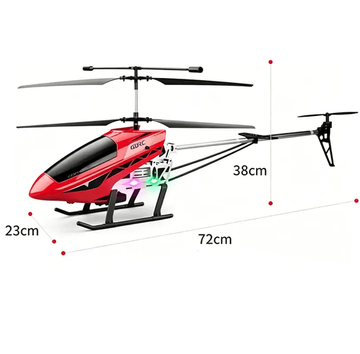 72CM Super Large Alloy Remote Controlled Aircraft RC Helicopter – view 2