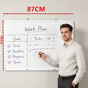 Whiteboard Magnetic Double Sides 87X57CM – view 1