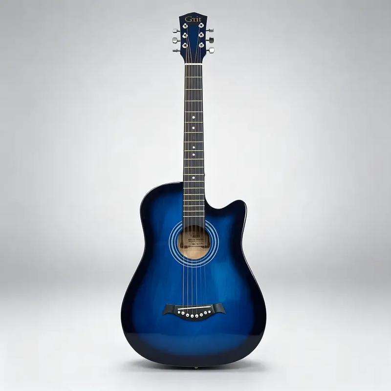 dealonline.co.nz dealonlinenz BLUE 38" Wooden Acoustic Guitar BLUE 38" Wooden Acoustic Guitar