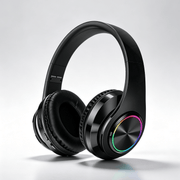 dealonline.co.nz dealonlinenz BLACK- Wireless bluetooth Headset Headphones Foldable Stereo Earphones LED Super BLACK- Wireless bluetooth Headset Headphones Foldable Stereo Earphones LED Super