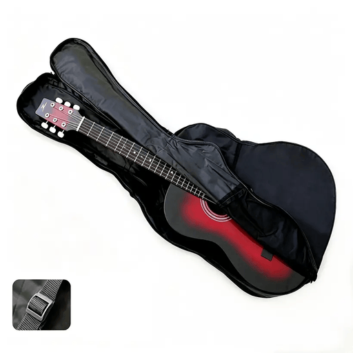 Brand New Black Soft Nylon 41" Acoustic Guitar Bag by dealonline.co.nz