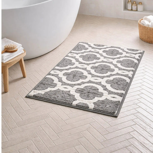Nest & Stem Homewares Bath Mat Frankly Cotton Geometric Cotton Bath Mat Frankly Cotton Geometric Cotton Bath Mat