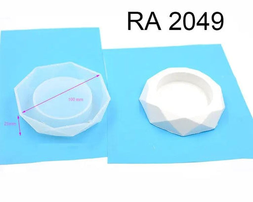 Ashtray Moulds Epoxy Resin Moulds Silicone Mould Casting Mould for Large Size DIY Ashtray Flower Pot Resin Art - 02 – view 2