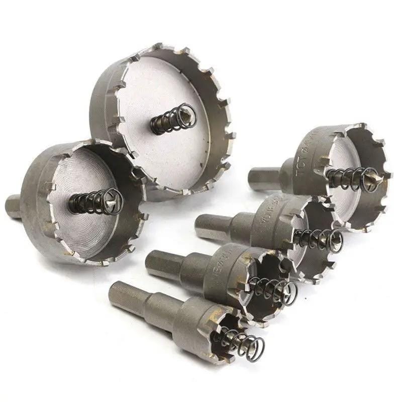 6Pcs Set HSS Hole Saw Cutter Carbide Drill Bits – view 2