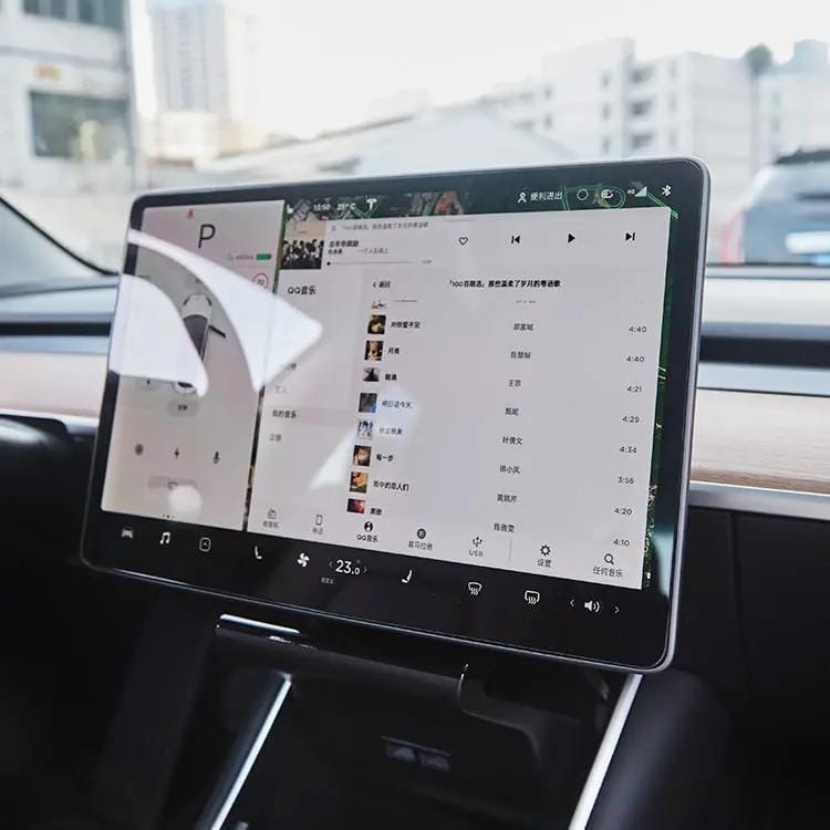 Tempered Glass Screen Protector designed for Tesla Model 3 / Y – view 2