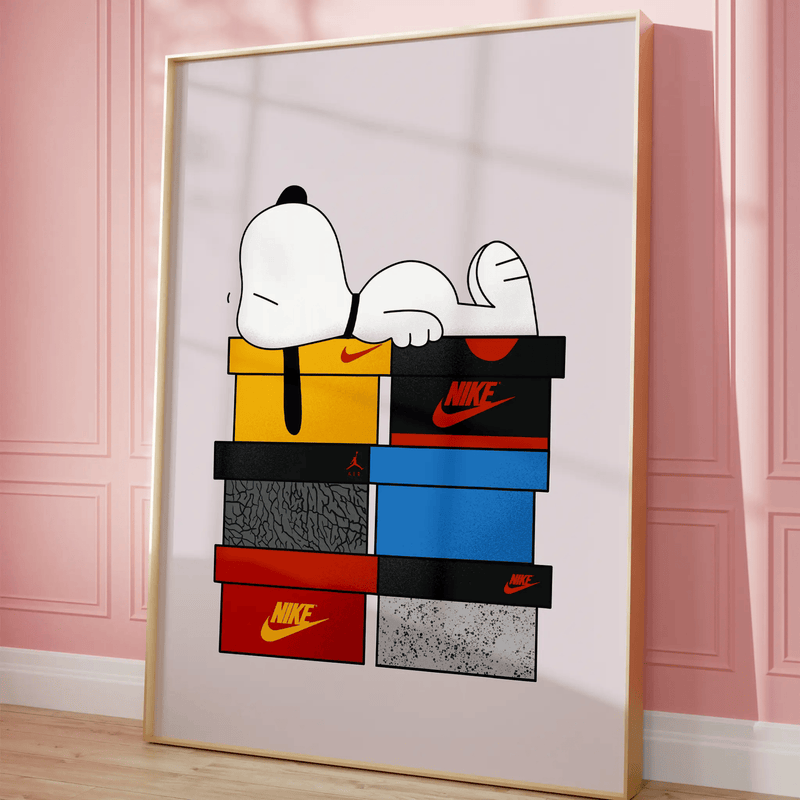 Blank Wall Print Shop Print Material Snoop Snoop