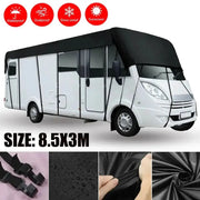 Habicare HBC 210D Black RV & Motorhome Roof Protective Cover 210D Black RV And Motorhome Roof Protective Cover