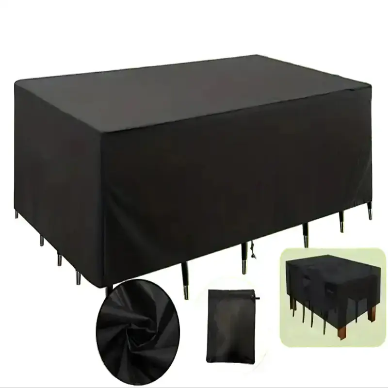 210D Oxford Waterproof Garden Table Cover – UV & Windproof (different sizes available) – view 3