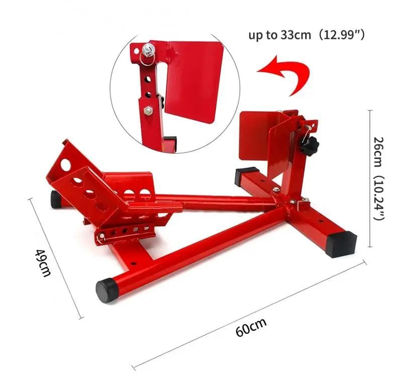 Motorcycle Front Wheel Chock Stand – view 1