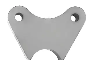 Weld-on Mounting Plate - 2000kg Capacity 275mm Rotor