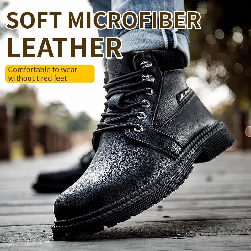 Men's Steel Toe Cap Work Shoes Safety Industrial Puncture Proof Construction 9-14 – view 3
