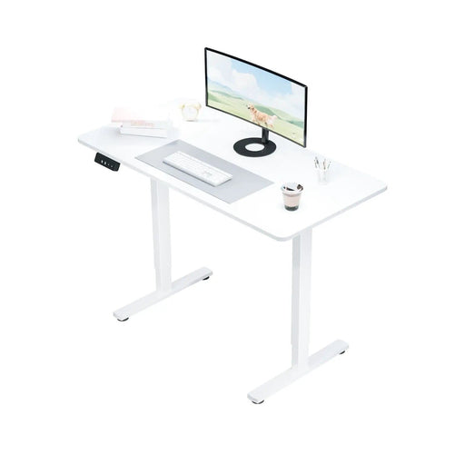 sue-e furniture Computer Desk Electra Ergo Single Motor Sit Stand Desk White 1.2m Electra Ergo Single Motor Sit Stand Desk White 1.2m