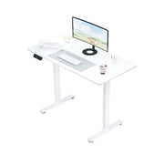 sue-e furniture Computer Desk Electra Ergo Single Motor Sit Stand Desk White 1.4m Electra Ergo Single Motor Sit Stand Desk White 1.4m