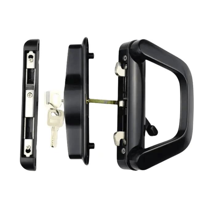 salelink.co.nz Unbranded Patio Sliding Door Handle Set with Lock Patio Sliding Door Handle Set with Lock | Action Outdoors NZ