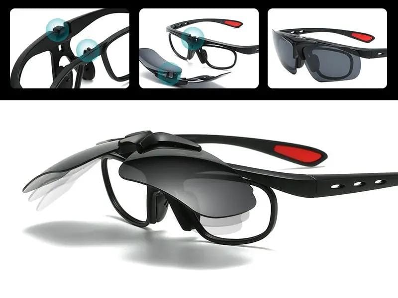 dealonline.co.nz dealonlinenz Polarized Sunglasses Change Colour Lens Set Polarized Sunglasses With Colour Changing Lenses