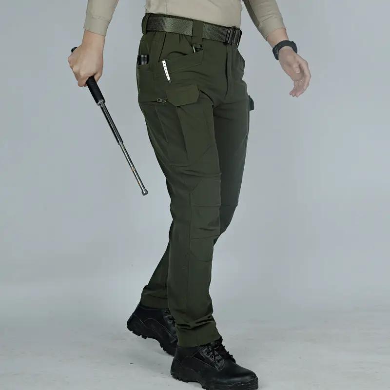 Men's Tactical Pants Water Resistant Flex Ripstop Cargo Pants – view 3