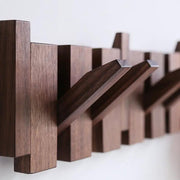 Action Outdoors Limited Simplicity Piano Key Wall Coat Rack Three Hook Wood Decor Simplicity Piano Key Wall Coat Rack Three Hooks