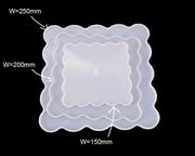 Fruit Tray Coaster Moulds Geode Agate Tray Serving Board Moulds – view 9