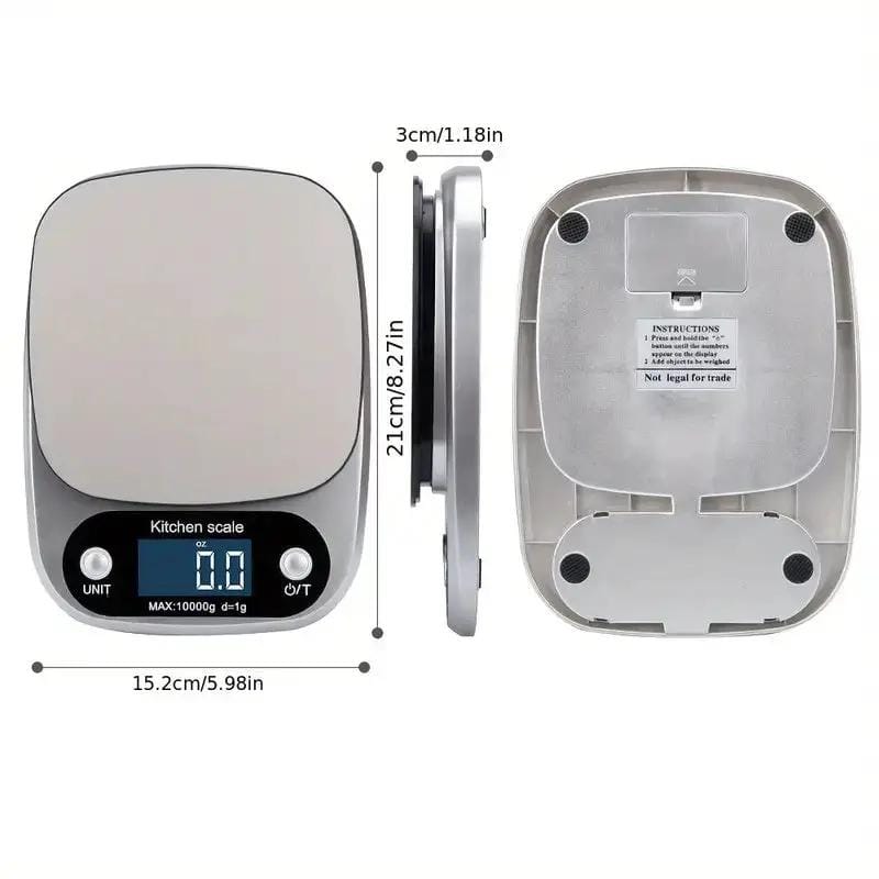 salelink.co.nz Unbranded Digital Kitchen Scales 1g/10kg Digital Kitchen Scales 1g/10kg | Action Outdoors NZ