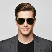 HD Polarized Lens Sunglasses Anti-Blue Ray Hydrophobic with Case – view 1