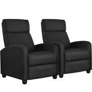 Yaheetech 1 Pair Recliner Chairs 1 Pair Recliner Chairs