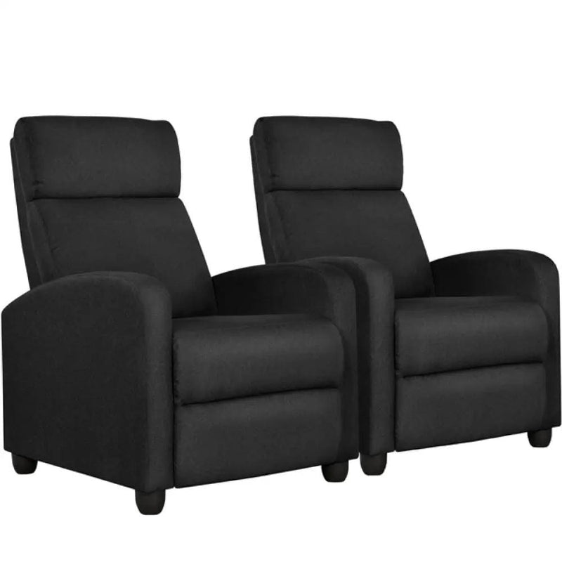 Yaheetech 1 Pair Recliner Chairs 1 Pair Recliner Chairs