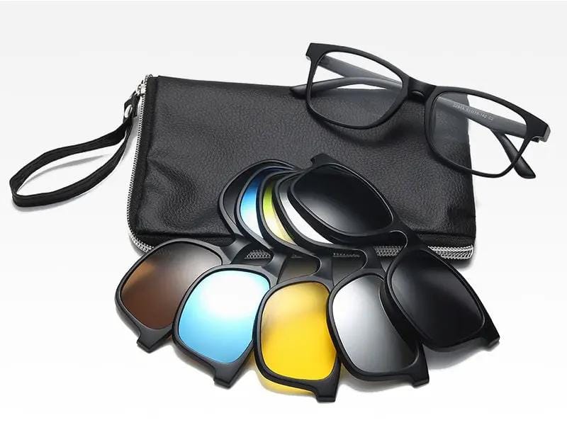 dealonline.co.nz dealonlinenz Polarized Sunglasses Change Colour Lens Set Interchangeable Polarized Sunglasses Lenses Set