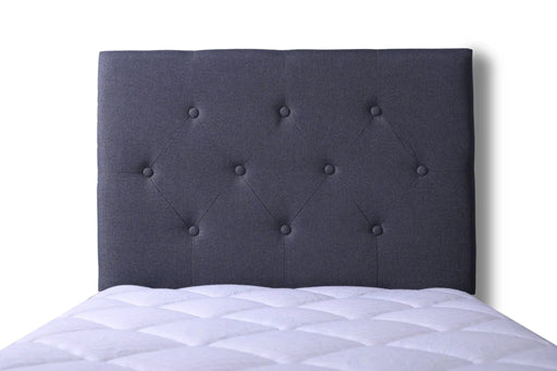 sue-e furniture Headboards Fenland Headboard Grey King Single Fenland Headboard Grey King Single