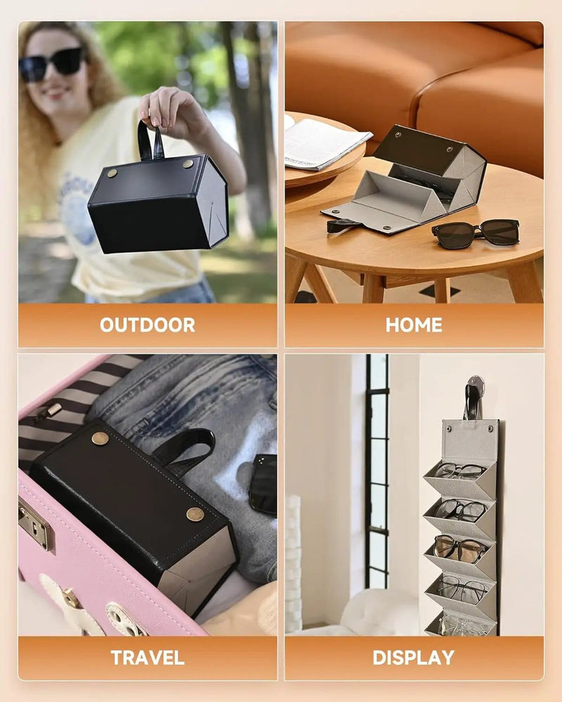salelink.co.nz Unbranded Travel Sunglass Case with 5 Slots Travel Sunglass Case with 5 Slots | Action Outdoors NZ