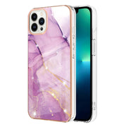 iPhone 15 Pro Case - Marble Screen Protector Tempered Glass – view 1