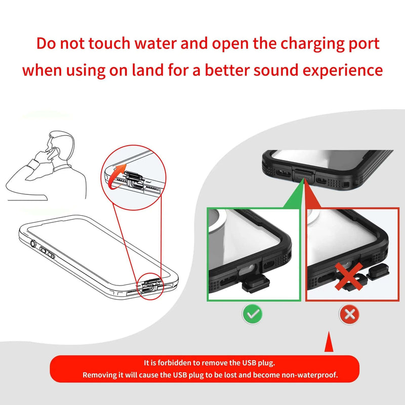 iPhone 17 Air Waterproof Case Magsafe Waterproof Shockproof Rugged – view 4