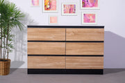 sue-e furniture Low boys Camie  Chest of 6 Drawers Camie  Chest of 6 Drawers