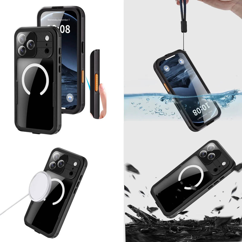 salelink.co.nz Unbranded iPhone 17 Pro Max Waterproof Case iPhone 17 Pro Max Waterproof Case | Action Outdoors NZ