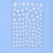 Multiple Flower Material Stickers - Sealed in Pocket Pack – view 5