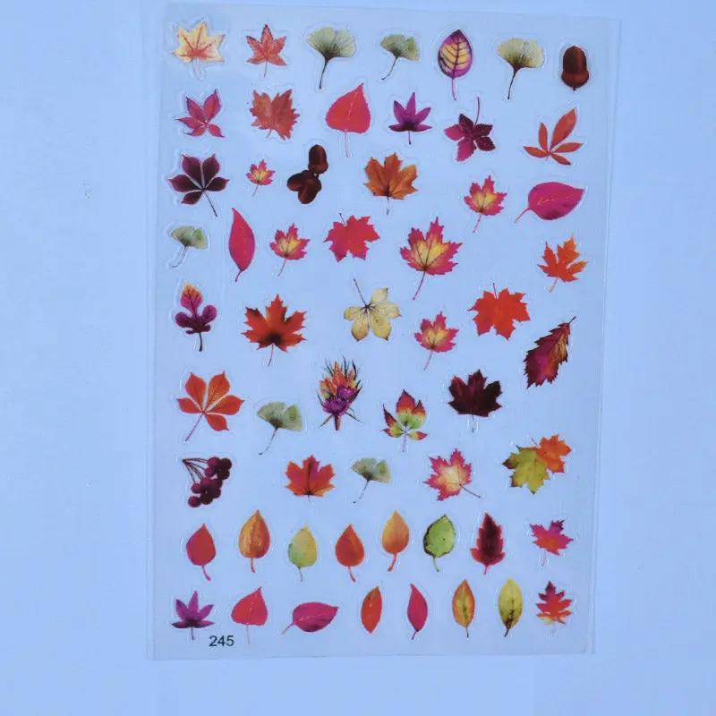 Multiple Flower Material Stickers - Sealed in Pocket Pack – view 7