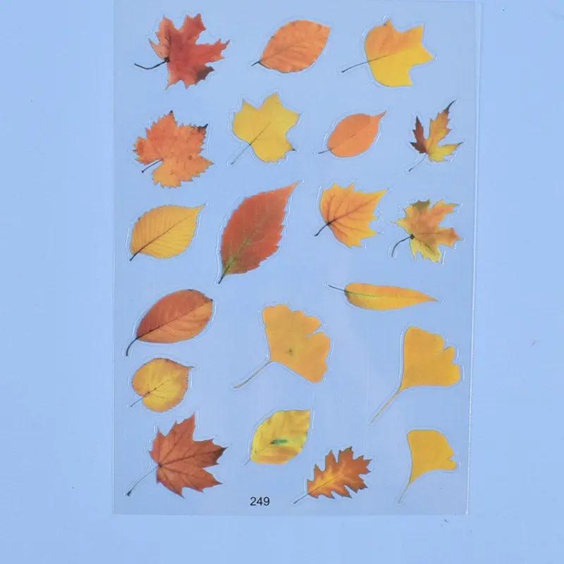 Multiple Flower Material Stickers - Sealed in Pocket Pack – view 11