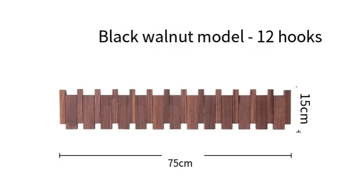 Action Outdoors Limited Simplicity Piano Key Wall Coat Rack Three Hook Wood Decor Simplicity Piano Key Wall Coat Rack Three Hooks