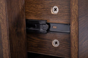 sue-e furniture Bedside Table 'Byron' Dark Oak Bedside Table 'Byron' Dark Oak Bedside Table