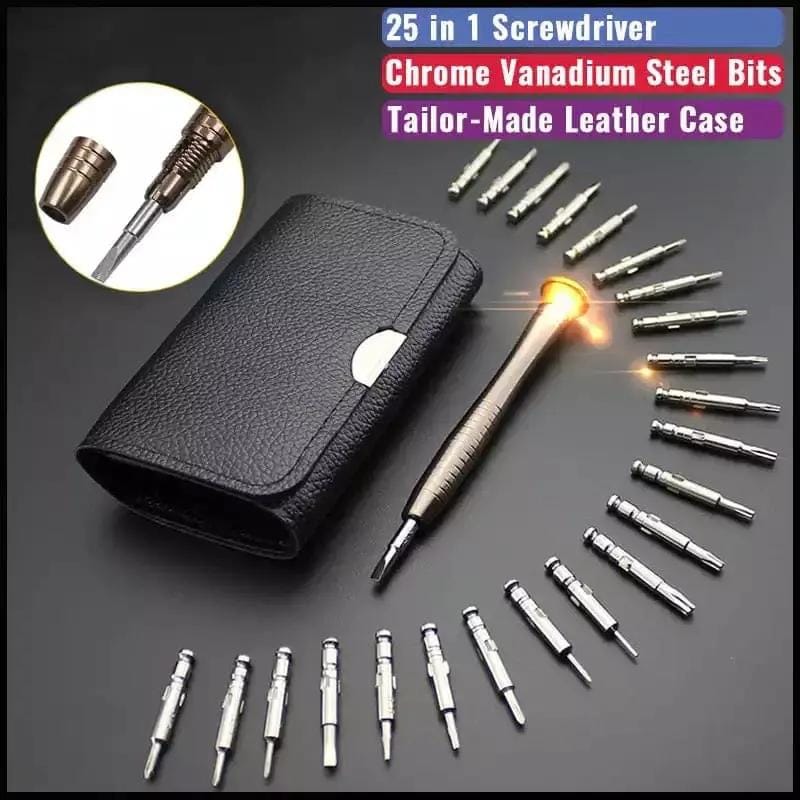 That Watch Shop Watch Tools 25 Mini Precision Screwdriver Set 25 Mini Precision Screwdriver Set for Watches