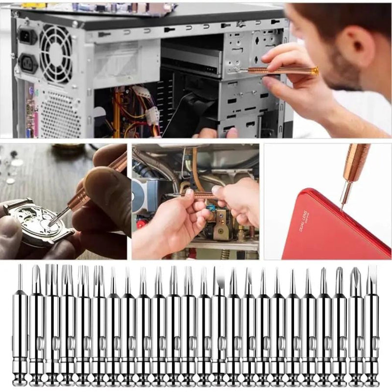 That Watch Shop Watch Tools 25 Mini Precision Screwdriver Set 25 Mini Precision Screwdriver Set for Watches