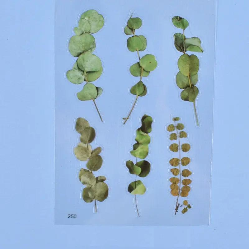 Multiple Flower Material Stickers - Sealed in Pocket Pack – view 12