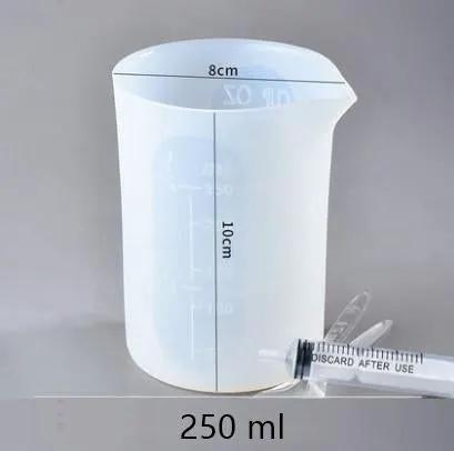 Silicone Measuring Cups for Resin Non-stick Mixing Cups, Precise Scale – view 4