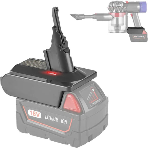 Milwaukee M18 18V Battery Converter Adapter to Dyson V7 V8 Battery – view 1
