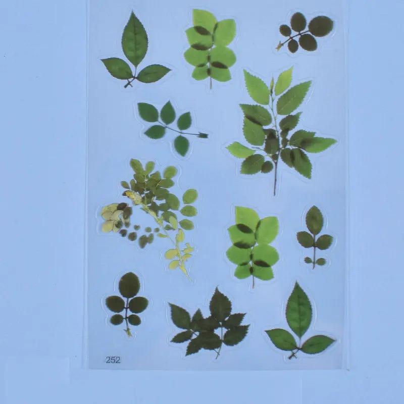 Multiple Flower Material Stickers - Sealed in Pocket Pack – view 14