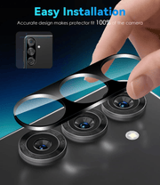 For Samsung Galaxy S25 Camera Lens Tempered Glass Protector - Camera Lens Protector Tempered Glass – view 3