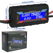 salelink.co.nz Unbranded 200AMP Volt Watt Meter 200 Amp Volt Watt Meter Digital Power Analyzer