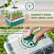 Heightened Seedling Tray Kit with Light – view 4